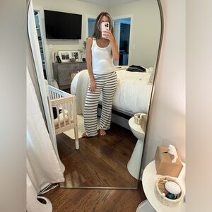 H&M striped Knit Maternity Pants